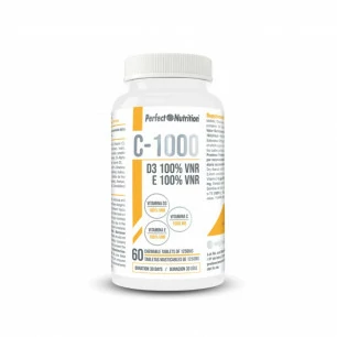 C-1000 + D3 + E 60 Tabs Perfect Nutrition