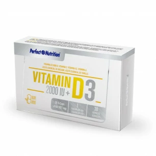Vitamin D3+ 30 Vcaps Perfect Nutrition