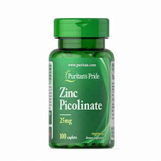Zinc Picolinate 25mg 100cpspuritans pride