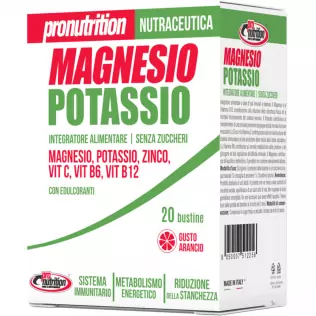 Magnesio Potassio 20x7gr Pro nutrition