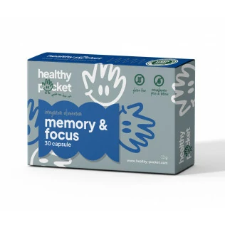 Memory & Focus 30 cps Healthy Pocket