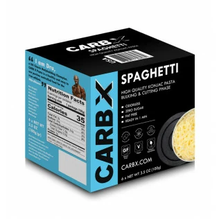 CARB X Spaghetti 6X100 gr Eat Water