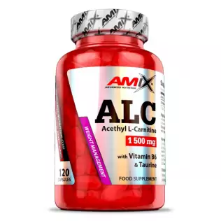 ALC with Taurine + Vitamin B6 120 cps Amix