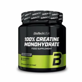 100% creatine monohydrate 500gr biotech usa