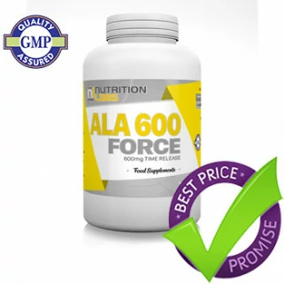 ALA 600 Force Time Release 600mg 60cps nutrition labs