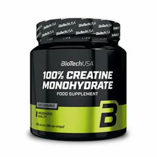 micronized creatine monohydrate 300g biotech usa