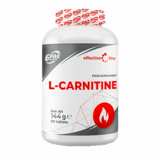 effective l-carnitine 90tab 6pak nutrition