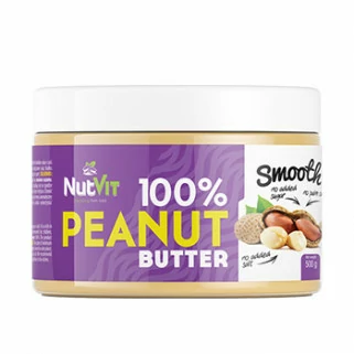 100% Peanut Butter 500g nutvit