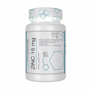 zinc 15mg 60tab pharmapure