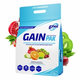 Gain PAK 3kg 6pak nutrition