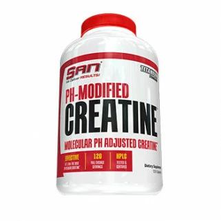 creatine ph-modified 120cps san