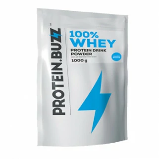 100% Whey Drink Powder 1kg protein buzz