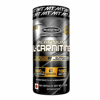 platinum 100% l-carnitine 180 cps muscletech