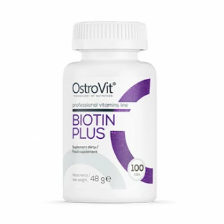 Biotin PLUS  100cpr ostrovit