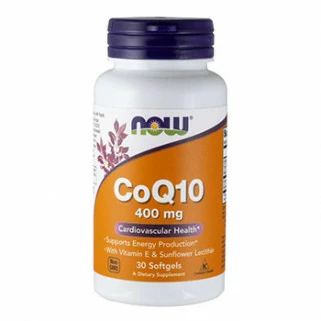 Coenzima Q10 400 mg 30 SoftGels now foods