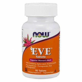 eve women multivitamin 90 tablets now foods