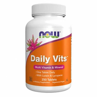 daily vits 250tablets now foods