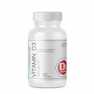 vitamin d3 25mcg 60cps pharmapure