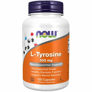 l-tyrosine 120cps now foods