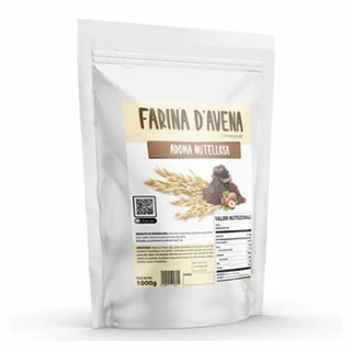 farina di fiocchi d'avena 1kg pharmapure