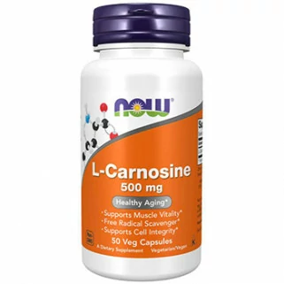 l-carnosine 500mg 50cps now foods