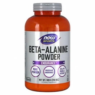 beta alanine powder 500gr now foods