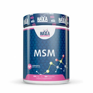 MSM 500mg Joint Support 180cps haya labs