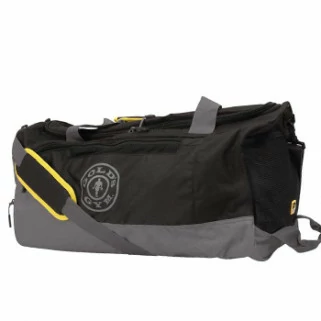 Gold's Gym Contrast Travel Bag Black/Grey