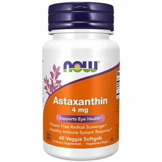 astaxanthin 60 softgel now foods