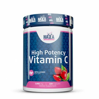 Vitamina C 1000 with rose hips 250cps haya labs