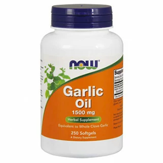 garlic oil 1500 250cps now foods