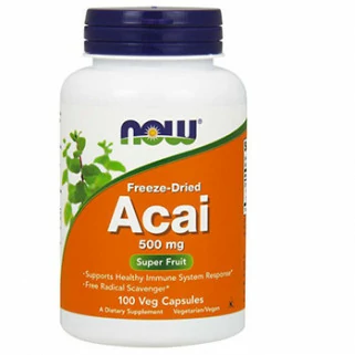 acai 500mg 100cps now foods