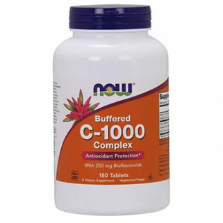vitamin c-1000 complex 180tabs now foods