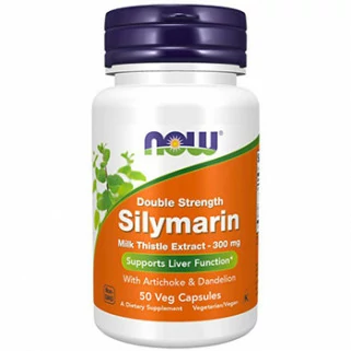 silymarin 300mg 50cps now foods