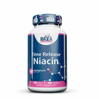 Niacin Timed Release 100tab haya labs