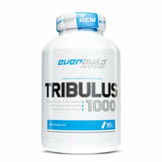 Tribulus 1000 90cps everbuild nutrition integratore testo booster a base di estratto secco del tribulus terrestris