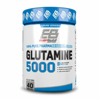 Glutamine 5000 500g everbuild nutrition