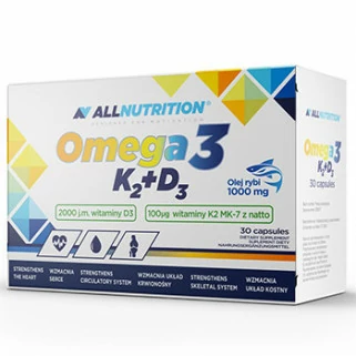 Omega 3 K2+D3 30 Cps All Nutrition