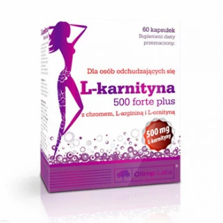 L-Carnitine 500 Forte Plus 60cps Olimp