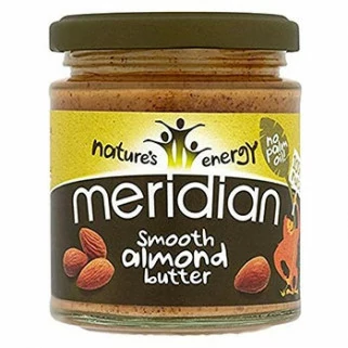 smooth almond butter 170g meridian