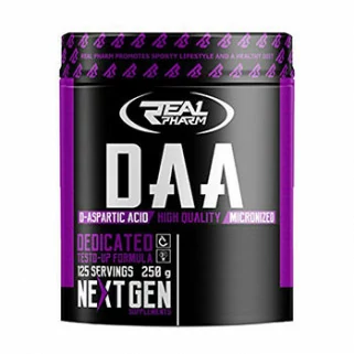 DAA Acido D-Aspartico 250g real pharm