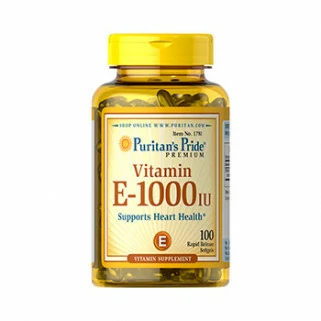 Vitamin E-1000 iu 100cps puritan's pride