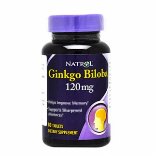 ginkgo biloba 120mg 60cps natrol