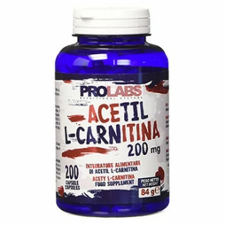 acetyl l-carnitina 200mg 200cps prolabs