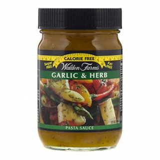 walden farms garlic herb pasta sauce 340g