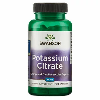 ultra potassium citrate 99mg 120cps swanson