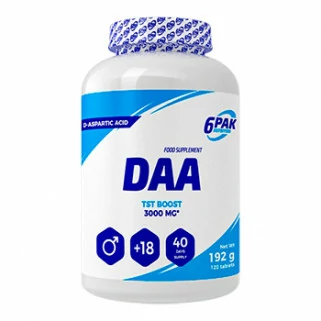 DAA 120tabs 6pak nutrition