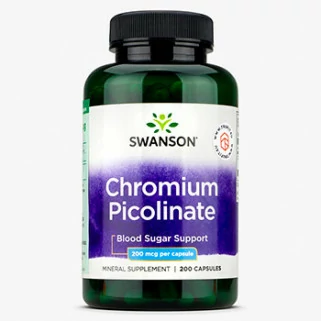 chromium picolinate 200mcg 200cps swanson