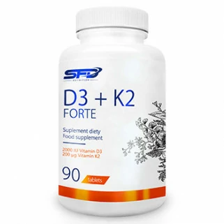 vitamin d3 + k2 forte 90cps sfd nutrition