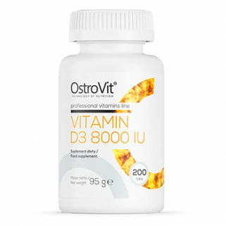 Vitamin D3 8000 IU 200 tabs ostrovit